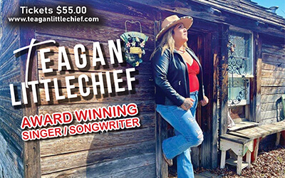 Teagan Littlechief event artwork